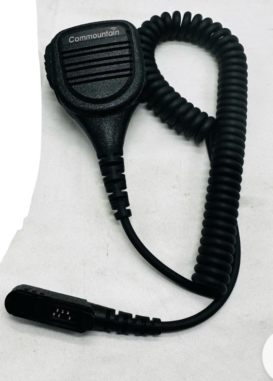 lot 5762 image: Commountain Speaker Mic with Reinforced Cable for Motorola Radio XPR 3500e