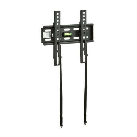 lot 7097 image: onn Fixed Wall Mount for 19  to 42  TVs  UL Listed  Holds up to 35 lbs  Black
