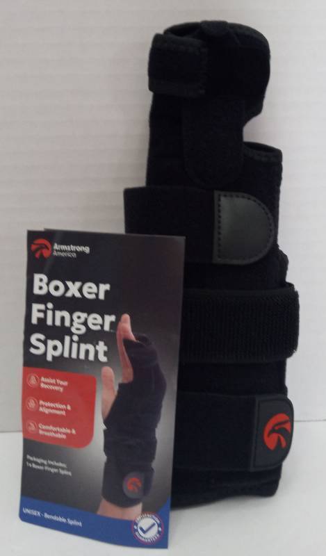 lot 7515 image: Armstrong Boxer Finger Splint right medium