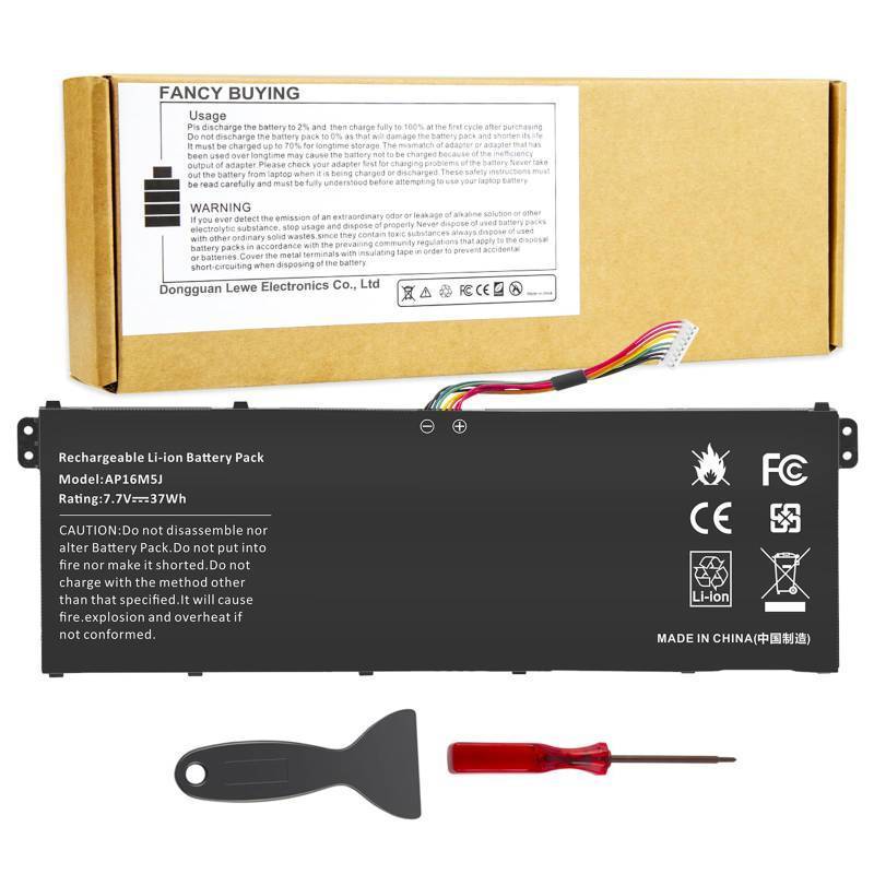 lot 7472 image: Fancy Buying AP16M5J Laptop Battery for Acer Aspire 1 A114-31 A114-32 Aspire 3 A314-31 A314-32 A314-41 A315-21 A315-21G A315-22 A315-31 A315-32 A315-33 A315-41 A315-51 A315-53 A315-53G 2ICP480104 - Retail $29