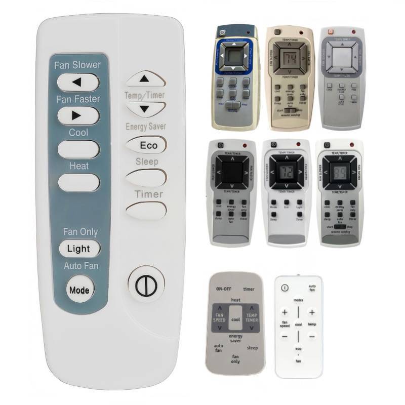 lot 7882 image: Replacement Remote Control Compatible for Most Frigidaire Window Air Conditioner Remote Models