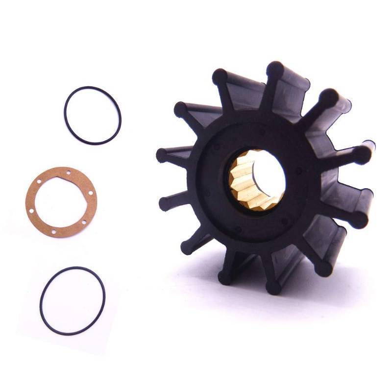 lot 7872 image: 1210-0001-P 09-1027B Inboard Water Pump Impeller for Jabsco Johnson Volvo - Retail $20