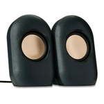 onn Stereo Speaker with Volume Controls  3.6 ft 3.5mm Aux with USB Power Cable - Retail: $30
