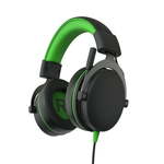 onn Wired Gaming Headset Compatible with Xbox  Black and Green - Retail: $40