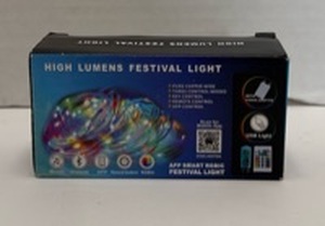 lot 8396 image: High Lumens Festival Light USB Bluetooth RGB IP67 5V