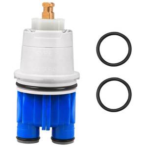 lot 8416 image: TOVEN-RV RP19804 Shower Cartridge with RP22734 Bonnet Nut, Compatible with Delta Monitor 1300 & 1400 Series Single-Handle Tub and Shower Valves, Replacement for Delta Pre-2007 Valves (NOT MultiChoice)