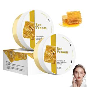 lot 8465 image: Leixu Bee Venom Repair Cream, Powerful All-Body Skin Cream, Professional Bee Venom Cream, Bee Venom Skin Cream, Natural Bee Venom Skin Cream for All Skin Types (2 Pcs)