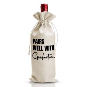 lot 8483 image: Nurse Practitioner Graduation Gift Wine Bag, Passing The NCLEX Gift For Women Her Male, Nurses School Graduation Party Decoration, Funny Nurses Day Week Gifts, You Are Officially A Registered Nurse