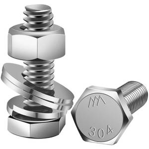 lot 8499 image: 14-20 Nut and Screw Spacer Assortment Set (14-20x34(10Sets))