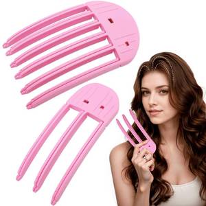 lot 8581 image: Hair Volume Clip, Volumizing Hair Clips - 2PCS Wind Shaping Styling Comb Set, Bangs Hair Clip for Creating Fluffy Bangs & Lifting Roots, Hair Volume Comb for Women & Men (FlaSloth) 2 sets of two
