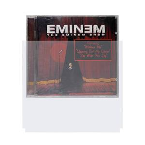 lot 8601 image: 100PCS CD Outer Sleeves Clear Plastic Protective Sleeve for DVD Storage