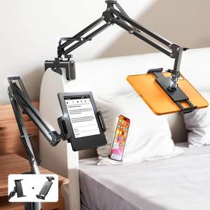 lot 8618 image: LISEN 2025 Game Streaming Accessories for iPad iPhone Holder for Desk Bed, for Kindle Stand Holder for Bed Reading Game Accessories for Nintendo Switch Kindle Paperwhite Oasis 4-12.9