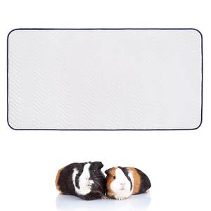lot 9107 image: Guinea Pig Cage Liners,Washable Guinea Pig Liner for C&C 2X3 Cages,Waterproof & Non Slip,Soft & Thick,Guinea Pig Fleece Cage Liners Great for Guinea Pigs, Puppy,Small Animals - Retail $27
