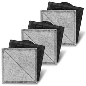 lot 7697 image: TOGGATH Cat Water Fountain Replacement Charcoal Filter Square, Pack of 6