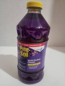 lot 8058 image: Pine-Sol Multi-Surface Cleaner 2X Concentrated Lavender Clean 1.25QT (40 FL OZ)