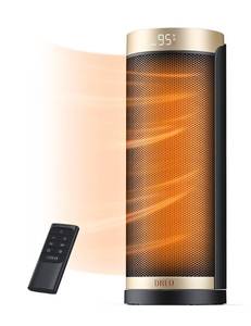 lot 8264 image: DREO Space Heaters for Indoor Use with Thermostat, 1500W Electric Heaters - Retail $67