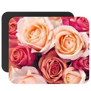 lot 8286 image: Elegant Rose Bouquet Mouse Pad - Vibrant Floral Mouse Mat Design - Non-Slip Rubber Base - 9.5 x 7.9 x 0.12 Inches Mousepad for Home and Office