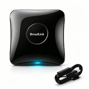 lot 8301 image: Broadlink Rm4 Pro Universal Remote with Sensor Cable,RFIR Smart Remote