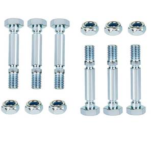 lot 8310 image: 303160355 Shear Pins and Nuts for Power-Smart Snowblower, 6 Sets