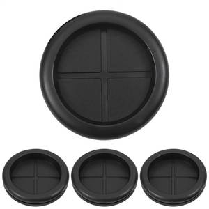 lot 8342 image: 4pcs 2 Rubber Grommets 1-1116 ID Double-Sided Rubber Plugs for Round Holes Cable Grommets for Wiring Protection Firewall Hole Plugs
