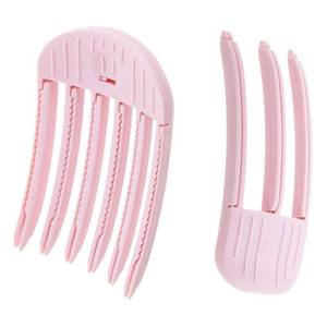 lot 8371 image: VolumaCurls 2pcs Fluffy Hairpin Curling Bangs Clips Set - Hair Roots Volumizing & Curling Clips for Women - Fashionable Volume Hair Roller (PINK, SM & LXL)