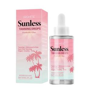 lot 8546 image: Sunless Tanning Drops to Drink - Oral Drinkable Self Tanning Drops for Face & Body, Tanning Lotion to Add to Moisturizer, Watermelon Flavor - Hydrating Bronzing Formula (1pc)