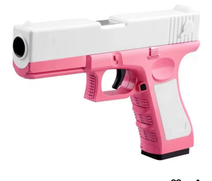 lot 8709 image: NA Soft Bullet Toy Gun, Gift for Children, Training or Play, Cool Toy Pistol, EVA Bullet, (Pink)