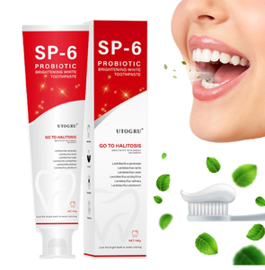lot 8723 image: SP-6 Probiotic Toothpaste Whitening MSDRWIKEY SP-6 Probiotic Whiten Toothpaste