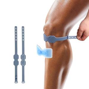 lot 8729 image: archguy Knee Patellar Tendon Support Strap - Adjustable Knee Brace for Men & Women - 2 Packs Knee Band Stabilizer for Jumpers Meniscus Tendonitis Relief - Running Basketball Hiking & Sports(Blue)
