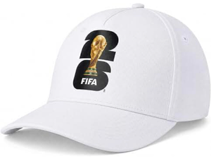 lot 8736 image: 2026 FIFA official World Cup white hat