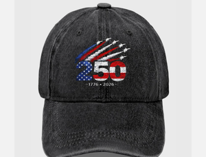 lot 8737 image: USA 250th Anniversary Hat 1776-2026 Patriotic Airplane Freedom Dad Baseball Cap