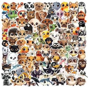 lot 8772 image: TLTKIJH 103PCS Animal Stickers Pack, Cute Cartoon Zoon Sticker for Kids Water Bottle Sticker Waterproof Vinyl Skateboard, Laptop, Guitar, Bumper, Scrapbook, Classroom Prizes (103PCS Animal Stickers)