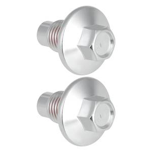 lot 8779 image: ECSiNG 2PCS Car Oil Pan Plug 06507741AA 6506214AA M14x1.5mm Compatible with Chrysler Compatible with Dodge