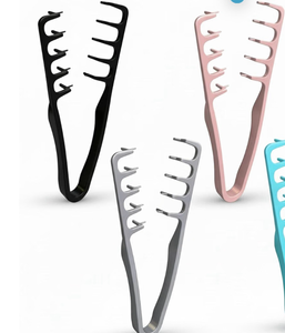 lot 8820 image: 3-Pack Volumizing Comb, Hair Root Lifter Comb for Fluffy Styling, Wide Tooth Texture Tool for Fringe Control and Natural Layer Definition