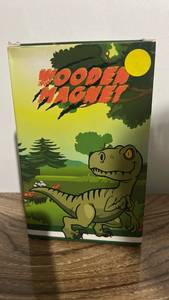 lot 8901 image: Wooden Magnet Building Set Ages 3