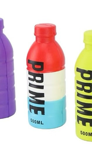 lot 8921 image: 1pc Colorful Stress Relief Beverage Bottle Toys - Water Bottle Squeezing Fidget Toy Featuring Great Resiliency, PU Foam Decompression Toy