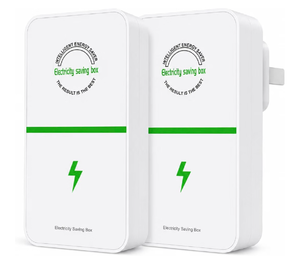 lot 8938 image: New Universal Energy-Saving Box, Reduce Electricity Bills, Surge Protector Strips Voltage Outlet, Energy Savings Device with Voltage Optimization, Automatic Stable Voltage Regulator for Home Office(2Pcs)