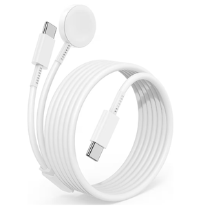lot 8944 image: 2 in 1 USB C Apple Watch Charger,  MFi Certified  Type C iPhone iWatch Fast Charging Cable Cord for Apple Watch Series Ultra 1110987SE654321 iPhone 17 Air 1716 Pro Max 15 Plus