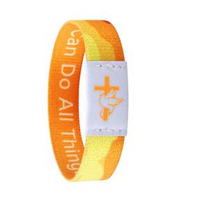 lot 9005 image: Bible Verse Bracelets With NFC Music Bracelet Wearable Bible Christian Bracelet Daily For Men Scripture Bracelets Religious Halloween, Christmas Gifts For Men Women Teens (Wearable bible bracelet yellow)