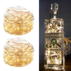 lot 9033 image: Minetom Fairy Lights Plug in, 33Ft 100LEDs String Lights for Bedroom