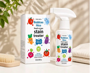 lot 9094 image: Instant Stain Remover Spray for Clothes, 4 fl oz (120 mL)Gentle on Fabrics, Safe for Machine Wash, Targeted Spray Bottle, Kids & Everyday Spills, 4-Step Application