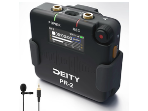 lot 15494 image: Deity PR-2 Portable Audio Recorder with Lavalier Microphone