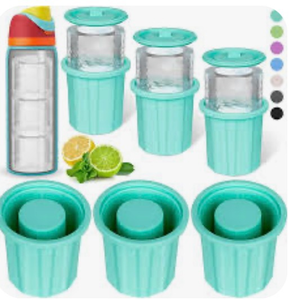 lot 15519 image: Silicone ice cube trays for owala 24oz freesip bottle-3pk