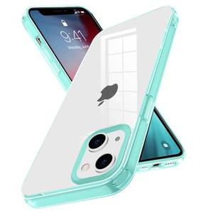 lot 15550 image: HIYUUTTBS for iPhone 13 Case,Clear Anti-Scratch Reinforced Corner