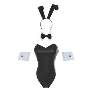 lot 9132 image: CR Rolecos Bunny Costume Women Cosplay Lingerie Bodysuit Adult Halloween S - Retail $30