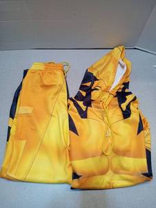 lot 9161 image: New superhero Full Set Cosplay costume 3D printed Cosplay hero Halloween Set XS