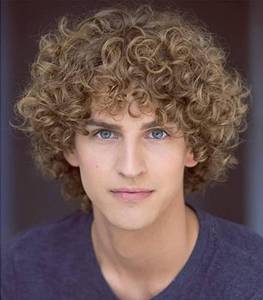 lot 10235 image: Dai Cloud Mens Light Brown Curly Wig Short Fluffy Brown Rocker Wigs Synthetic Halloween Cosplay Costume Hair Wigs For Male Guys (Light Brwon)