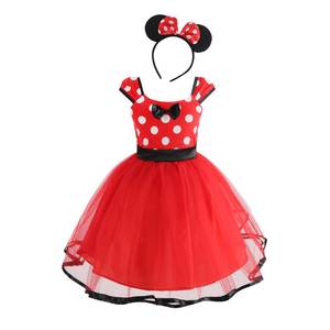 lot 10249 image: Gridamea Miney Mouse Dress for Girls Toddler Princess Costume Fancy Dress Up Party Birthday
