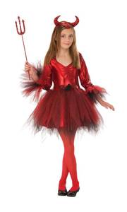 lot 10301 image: Rubies Childs Classic Devil Costume, Medium for Themed Parties and Halloween