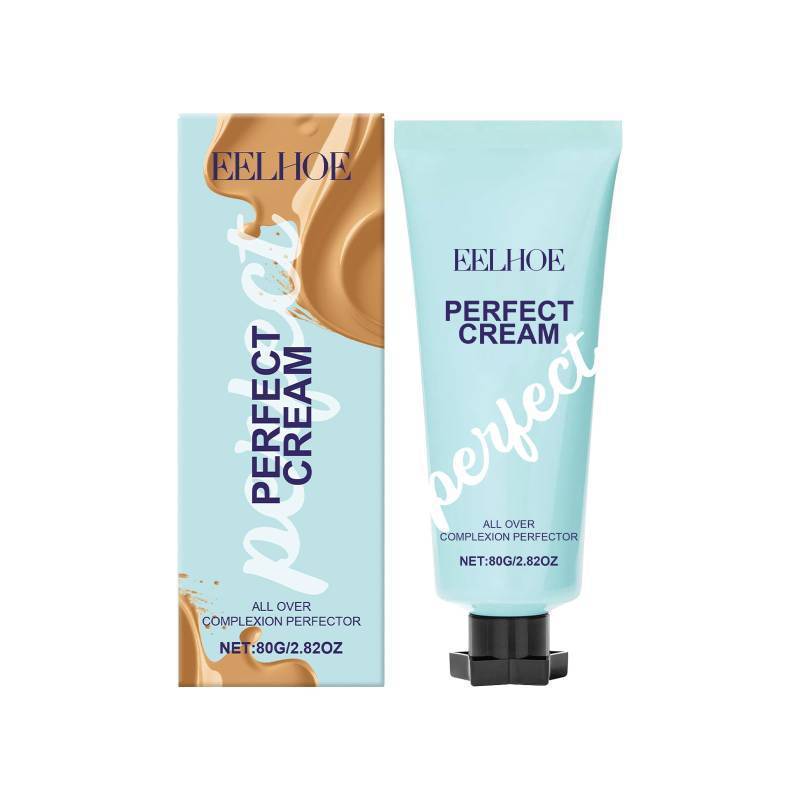 lot 5259 image: NEYSXYU Perfect Cream All-Over Complexion Perfector Long Lasting CC Cream Foundation Waterproof, Transfer-Resistant Skin Tint with Hydrating Shimmery Glow for Face & Body
